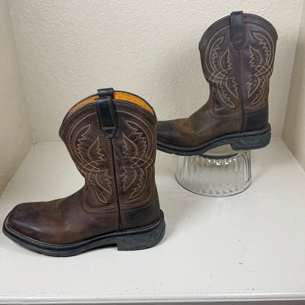 Ariat Kid's WorkHog XT Coil Western Boots 10042412 Big Kids size 2 EUC